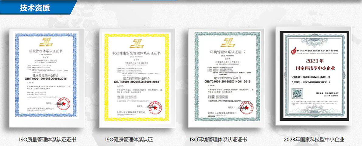 工業(yè)廢氣處理設備|瑞博環(huán)保廠家技術(shù)資質(zhì)圖 工業(yè)廢氣處理設備|瑞博環(huán)保廠家技術(shù)資質(zhì)圖